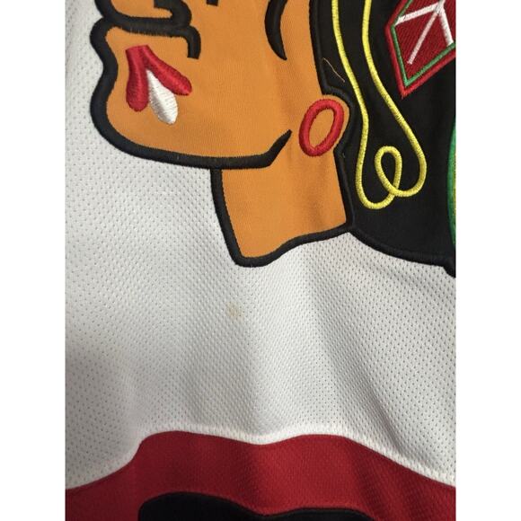 Vintage CCM NHL Chicago Blackhawks Tony Amonte 10 Jersey Mens Size M White - Picture 4 of 6